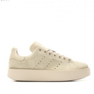 ADIDAS WOMEN ORIGINALS STAN SMITH BOLD LINEN SHOES